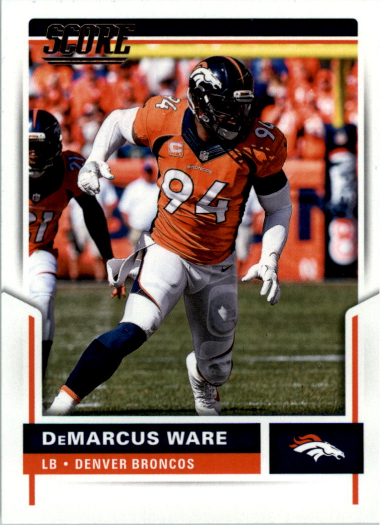 2017 Score Football Card Pick (Base) 1-253