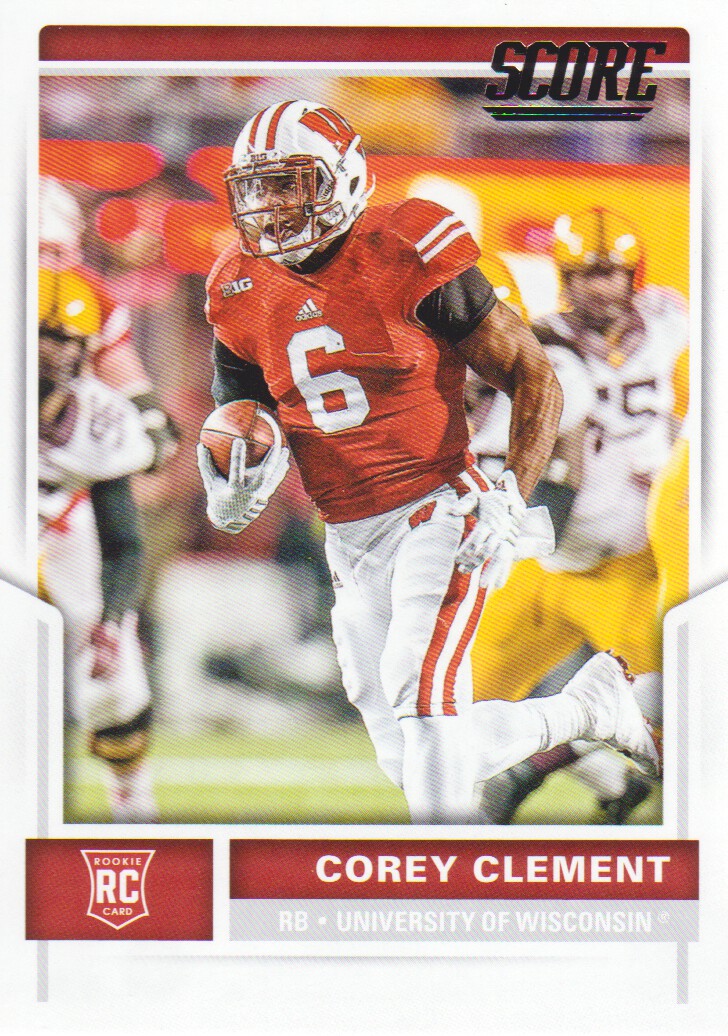 2017 Score #355 Corey Clement RC