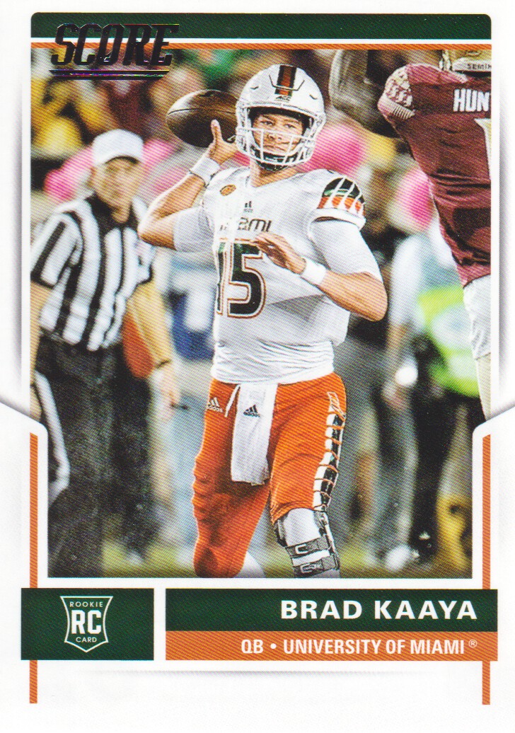 2017 Score #371 Brad Kaaya RC