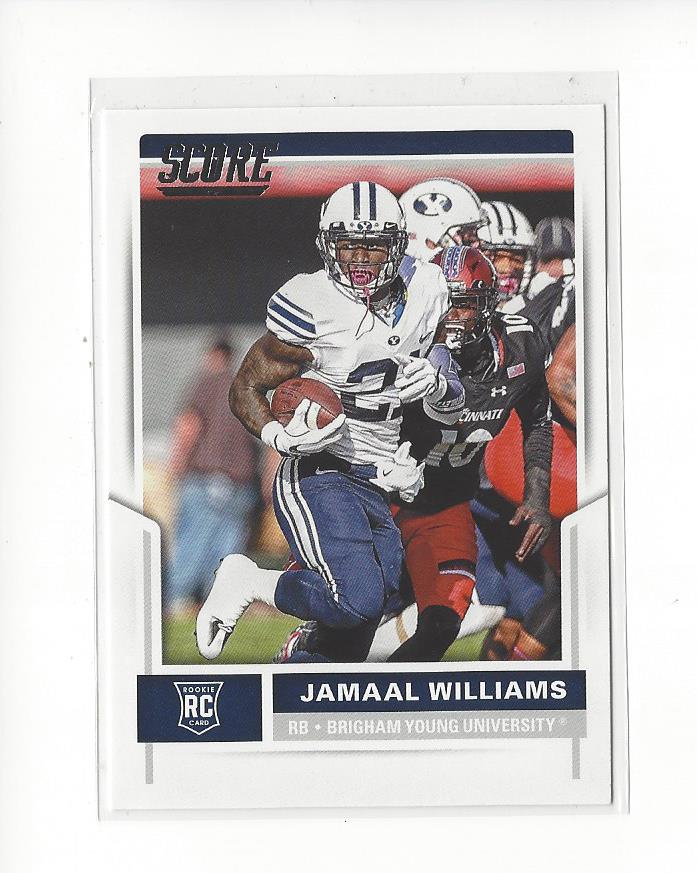 2017 Score #394 Jamaal Williams RC
