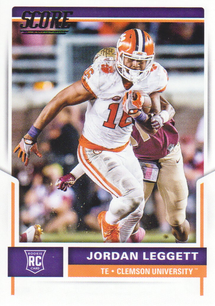 2017 Score #405 Jordan Leggett RC