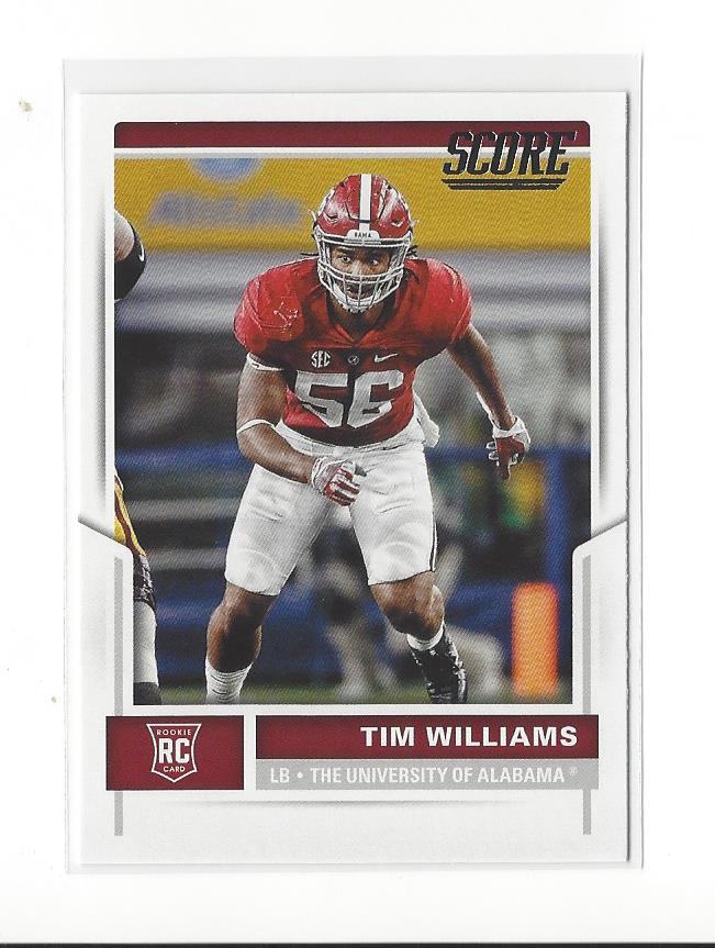 2017 Score #407 Tim Williams RC