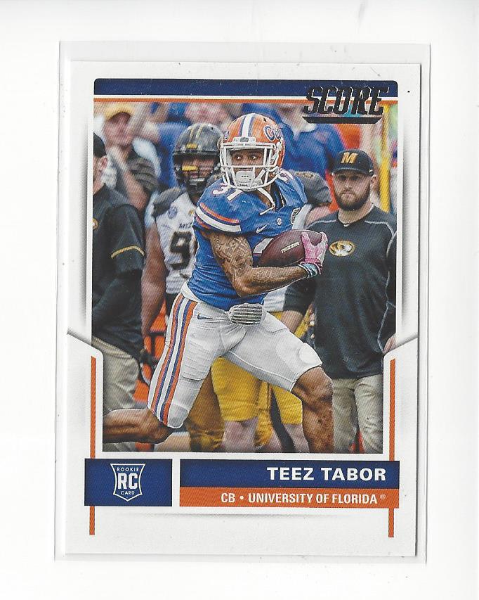2017 Score #429 Teez Tabor RC