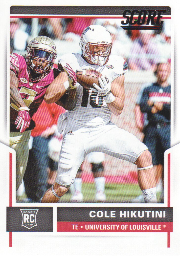 2017 Score #435 Cole Hikutini RC
