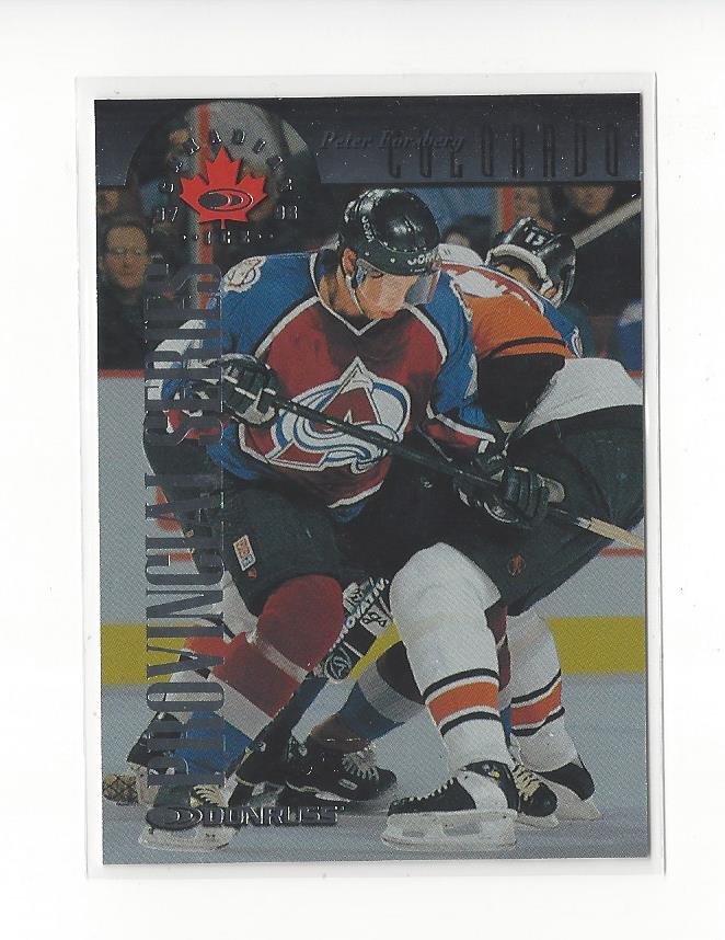 1997-98 Donruss Canadian Ice Provincial Series #6 Peter Forsberg