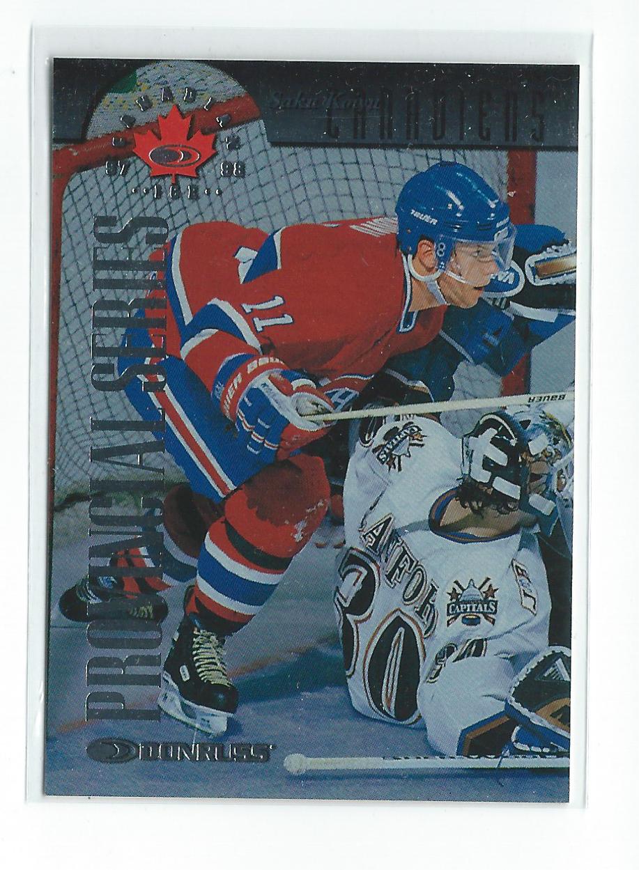 1997-98 Donruss Canadian Ice Provincial Series #19 Saku Koivu