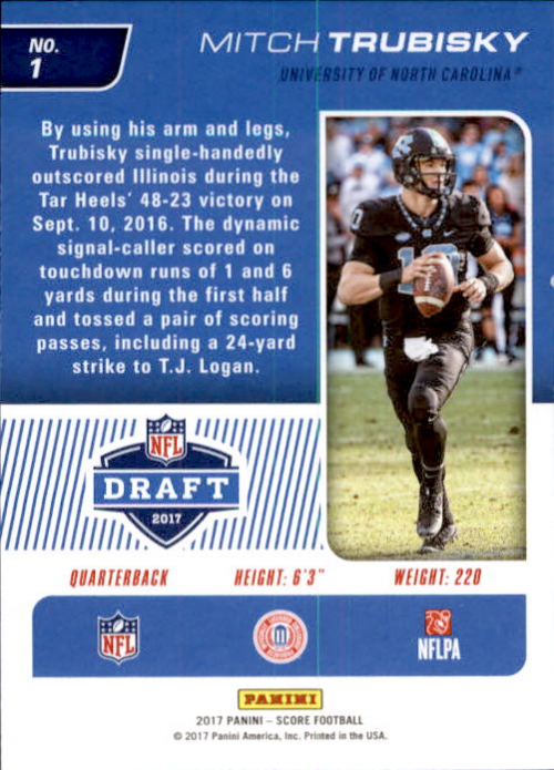B2681- 2017 Score Football Cards 384-440 +Inserts -You Pick- 15+ FREE US SHIP - Picture 167 of 232