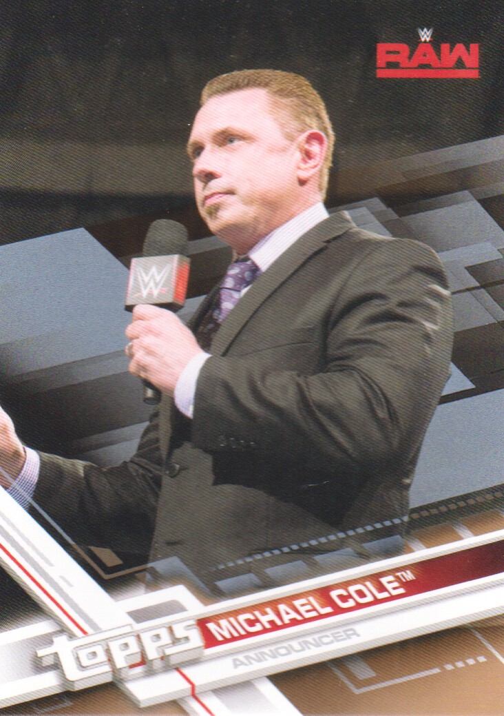 wwe michael cole figure