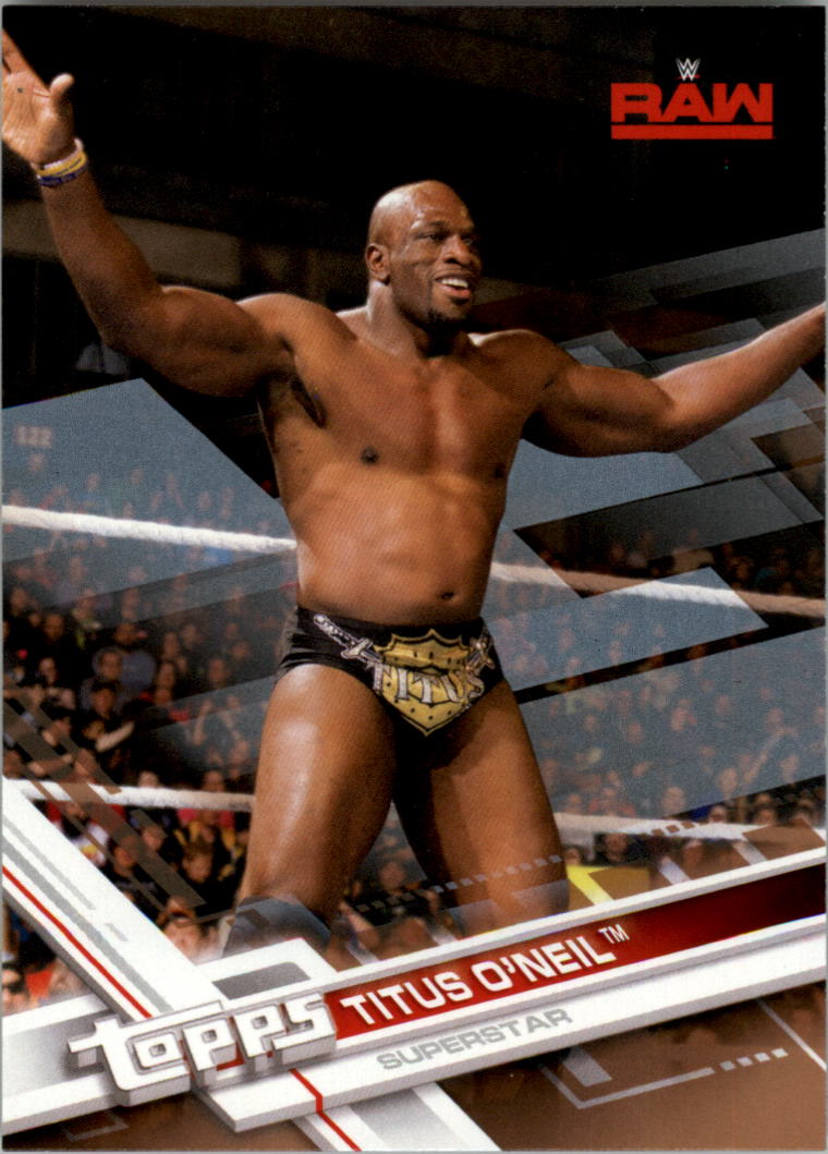 2017 Topps WWE Bronze #32 Titus O'Neil