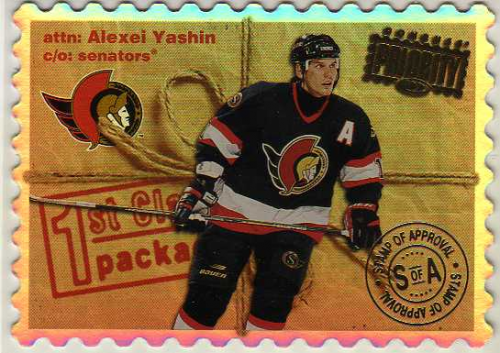 1997-98 Donruss Priority Stamp of Approval #213 Alexei Yashin