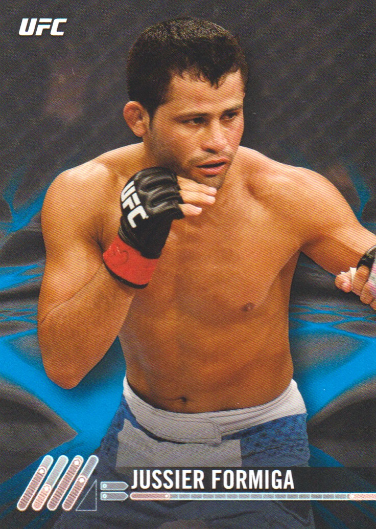 2017 Topps UFC Knockout Blue #100 Jussier Formiga