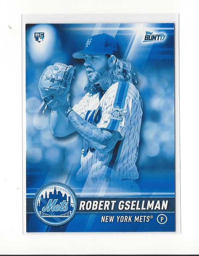 2017 Topps Bunt Blue #24 Robert Gsellman