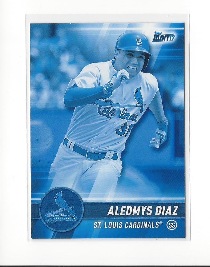2017 Topps Bunt Blue #85 Aledmys Diaz