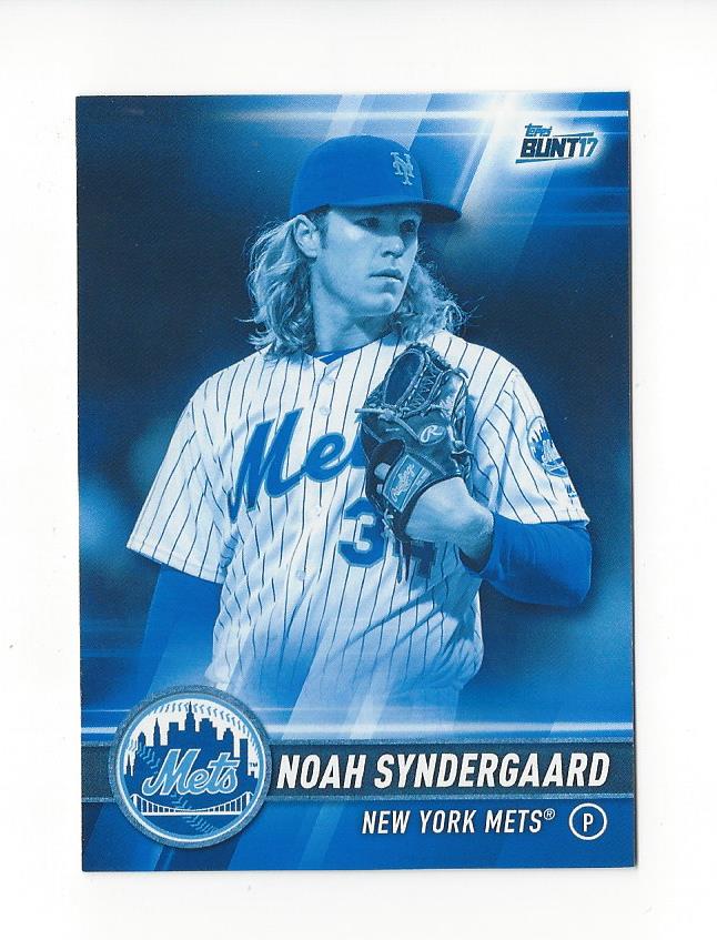 2017 Topps Bunt Blue #155 Noah Syndergaard