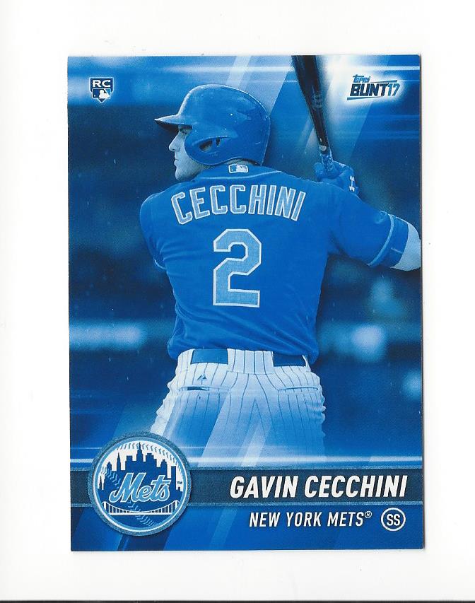 2017 Topps Bunt Blue #196 Gavin Cecchini