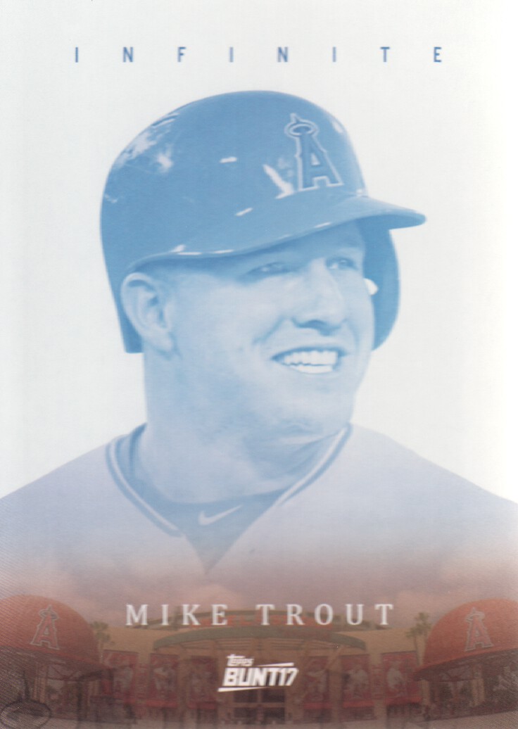 2017 Topps Bunt Infinite #IMT Mike Trout