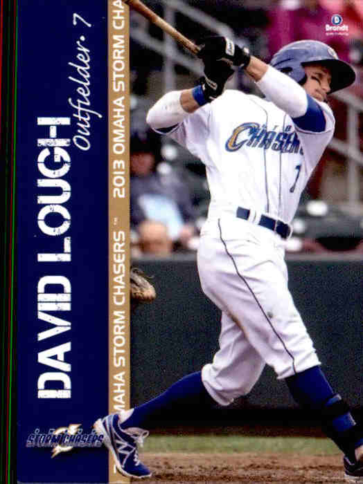 2013 Omaha Storm Chasers Brandt #1 David Lough