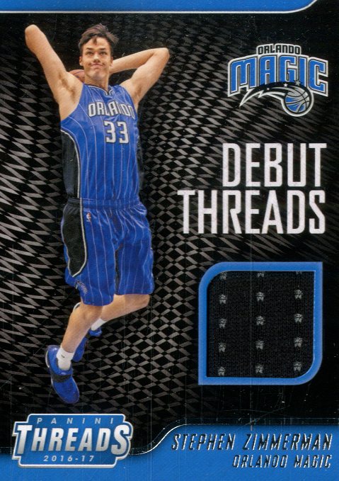 2016-17 Panini Threads Debut Threads #30 Stephen Zimmerman
