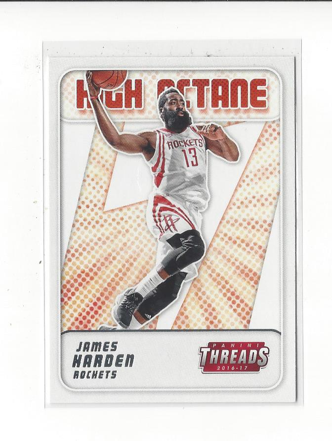 2016-17 Panini Threads High Octane #21 James Harden