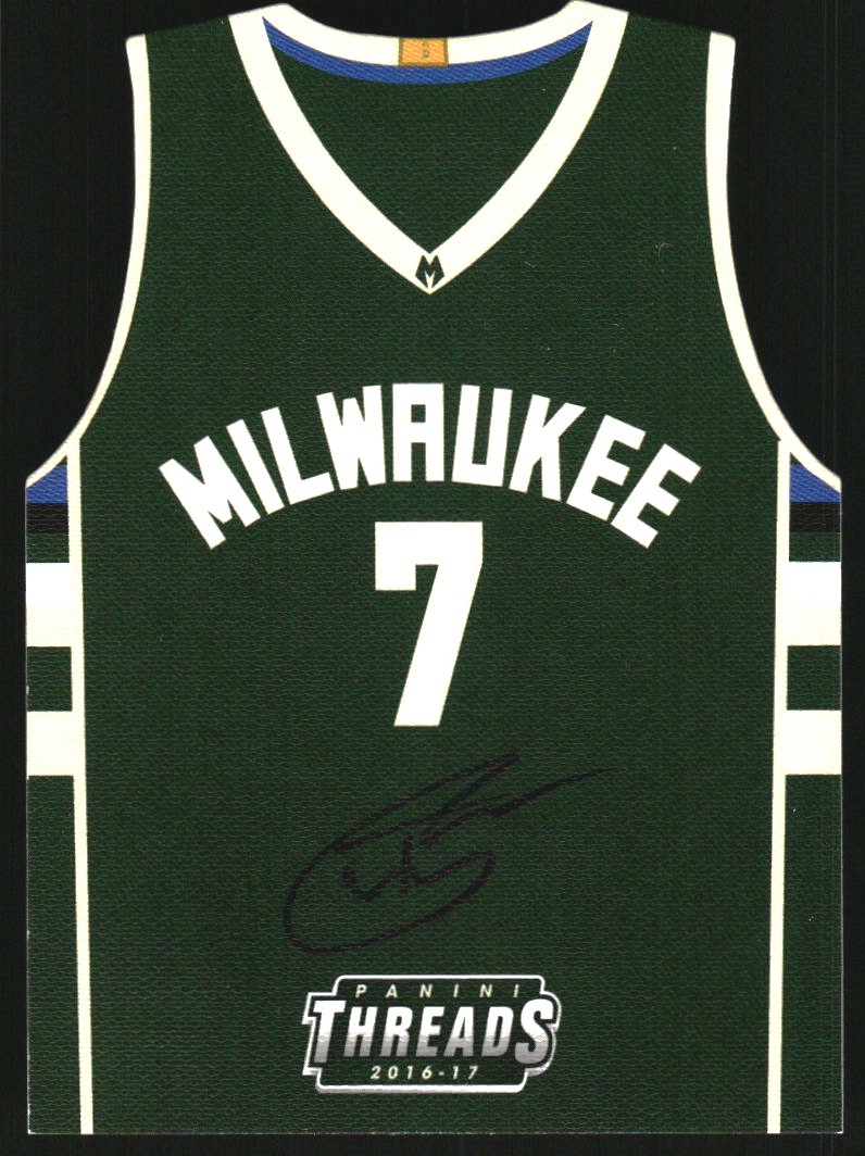 2016-17 Panini Threads Team Threads Rookie Die Cuts Autographs #31 Thon Maker