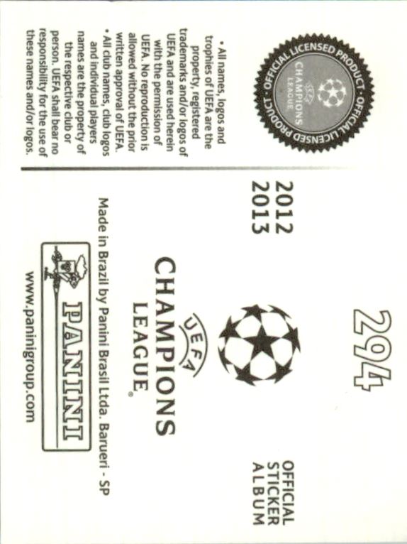 2012-13 Panini UEFA Champions League Stickers #294 Mario Gotze