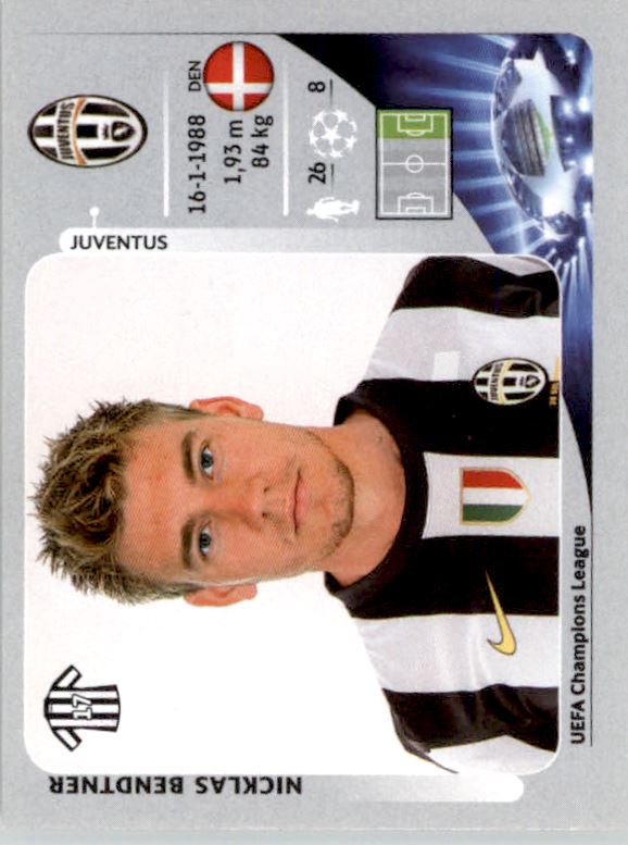 2012-13 Panini UEFA Champions League Stickers #352 Nicklas Bendtner