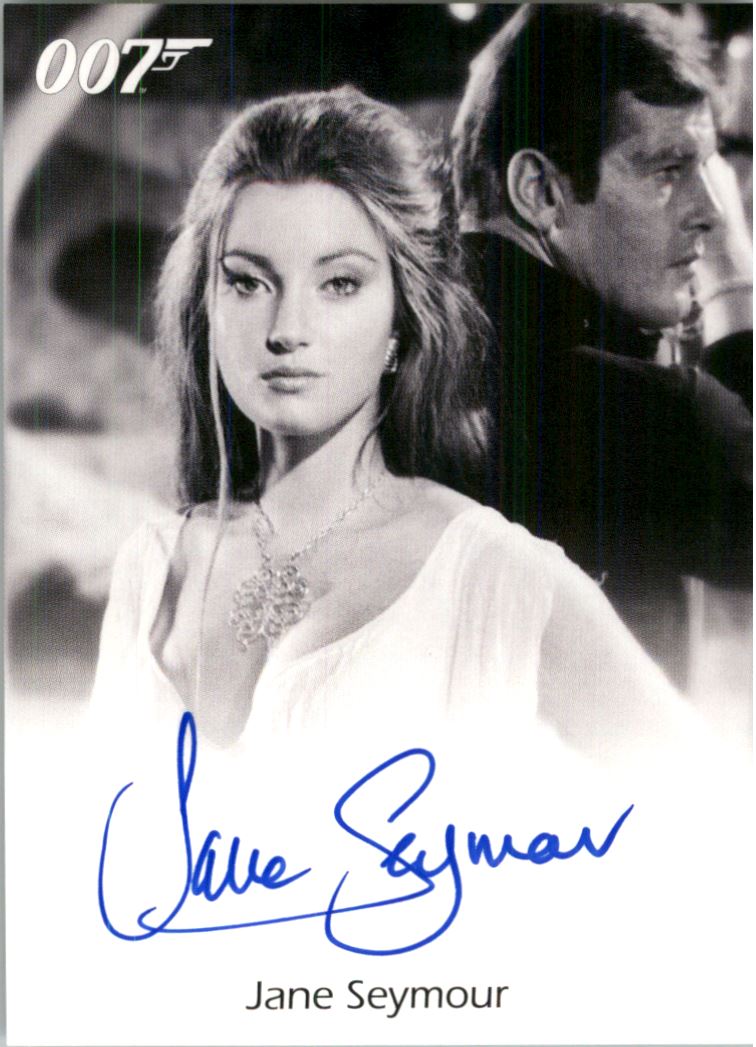 2017 James Bond Arch Final Edition Full-Bleed Auto #Jane Seymour as ...