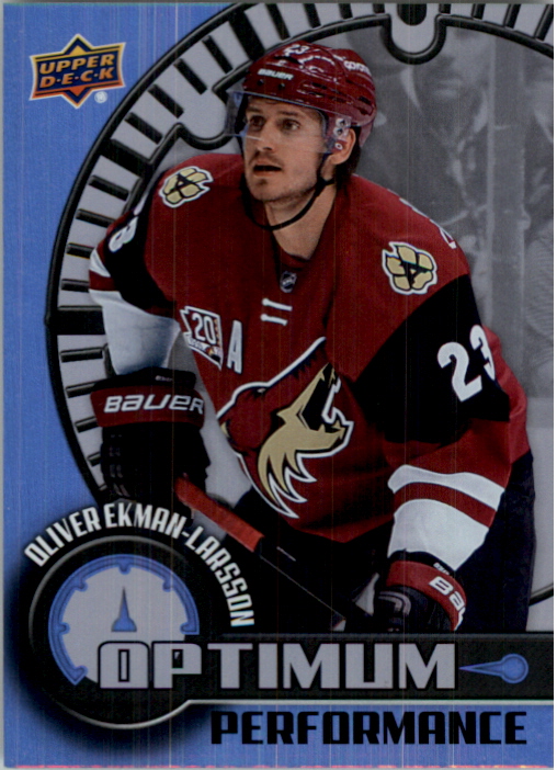 2016-17 Upper Deck Overtime Optimum Performance #OP12 Oliver Ekman-Larsson