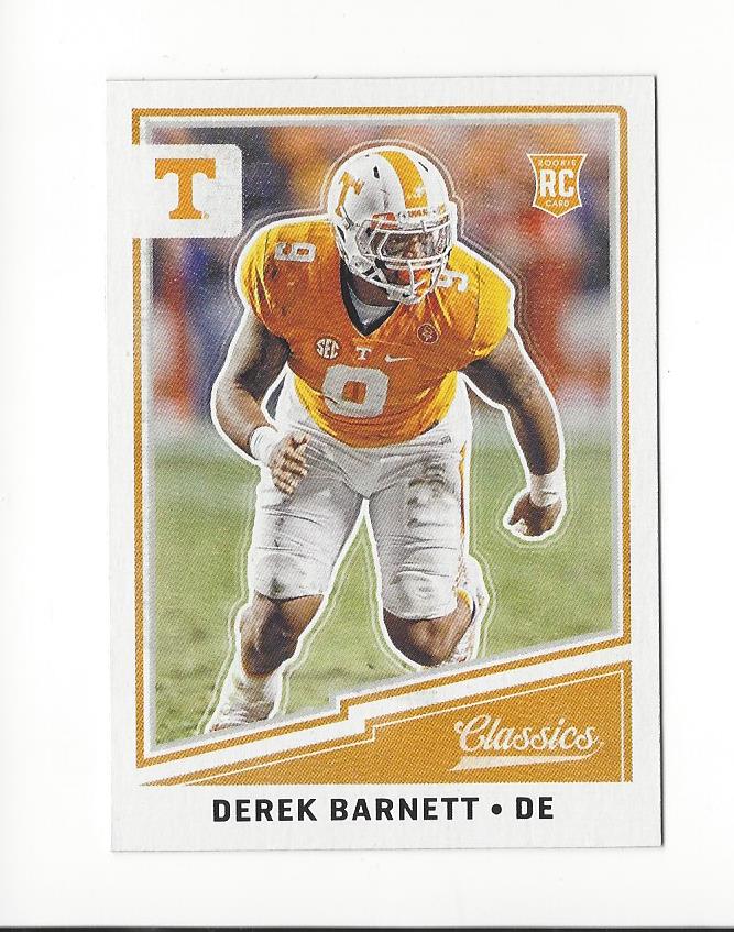 2017 Classics #227 Derek Barnett RC