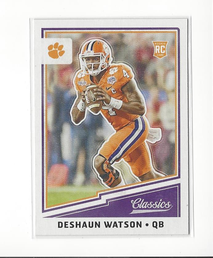 2017 Classics #228 Deshaun Watson RC