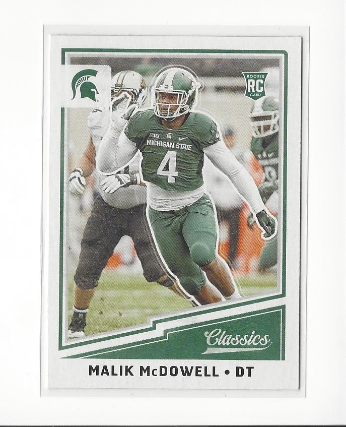 2017 Classics #263 Malik McDowell RC