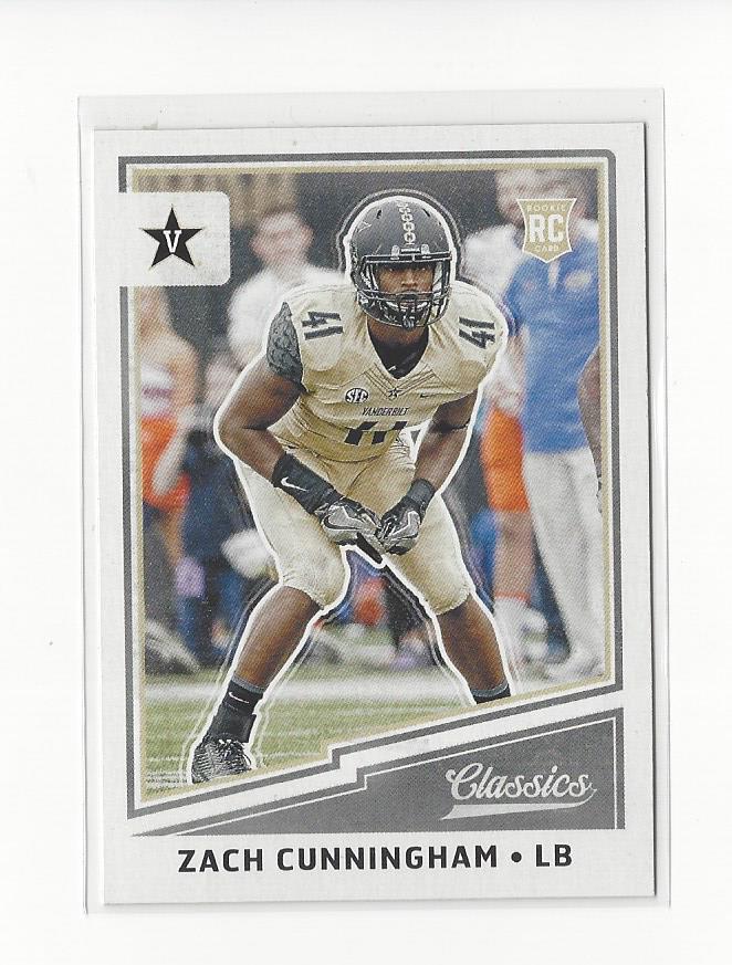 2017 Classics #291 Zach Cunningham RC