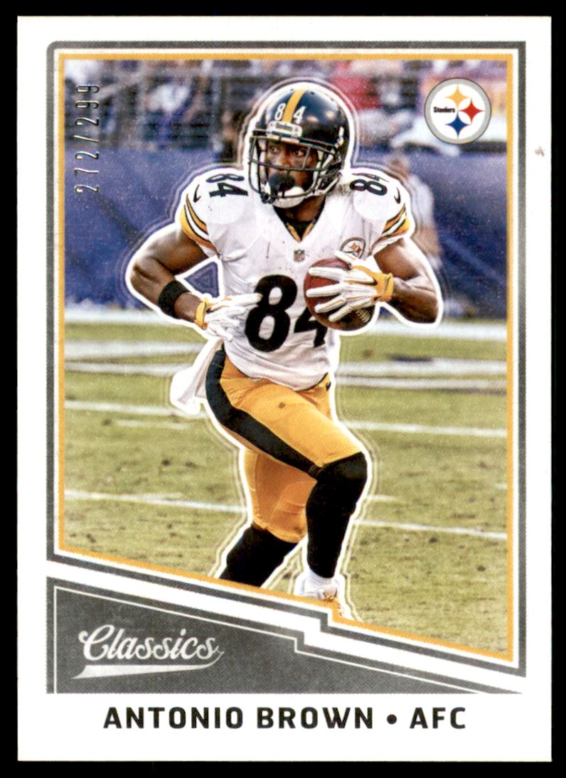 2017 Classics Red Back #8 Antonio Brown