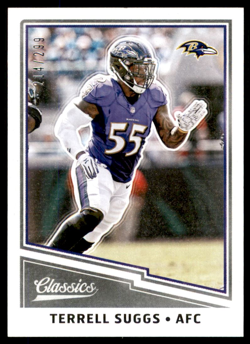 2017 Classics Red Back #45 Terrell Suggs