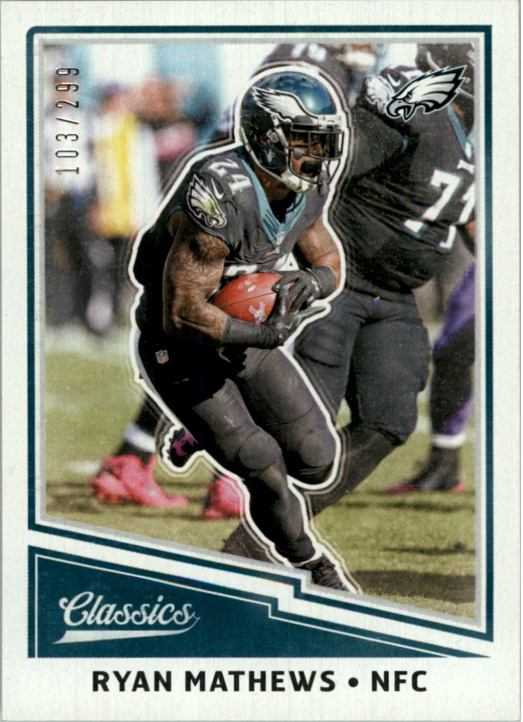 2017 Classics Red Back #73 Ryan Mathews