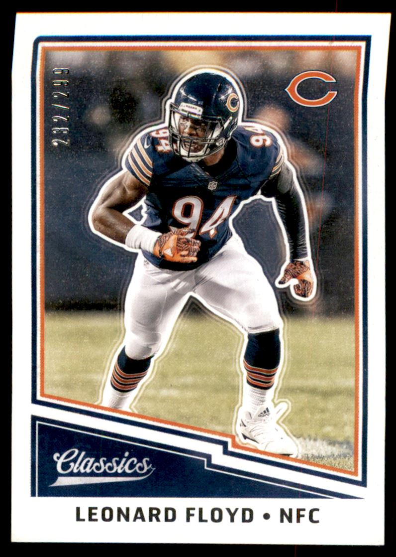 2017 Classics Red Back #77 Leonard Floyd