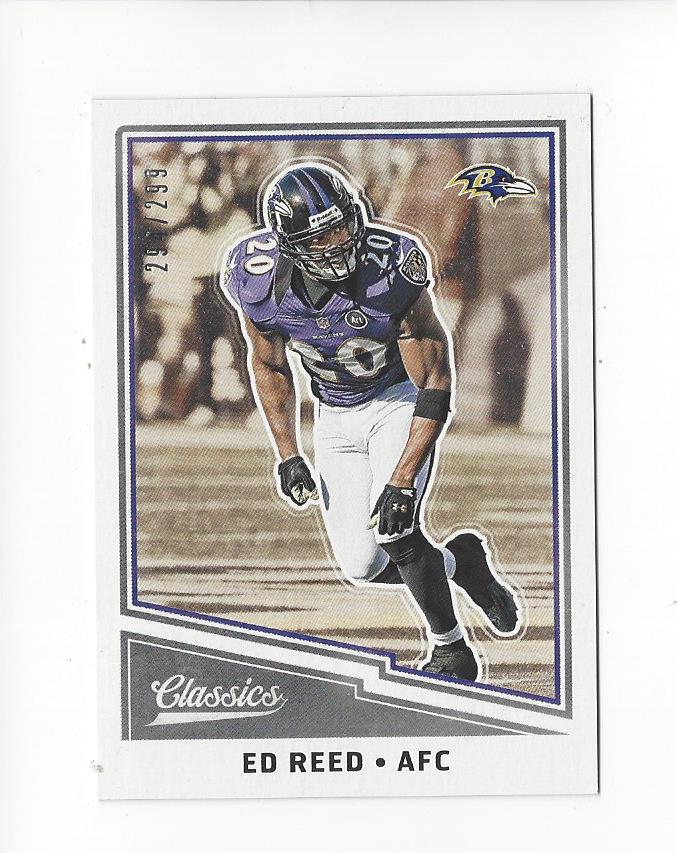 2017 Classics Red Back #106 Ed Reed