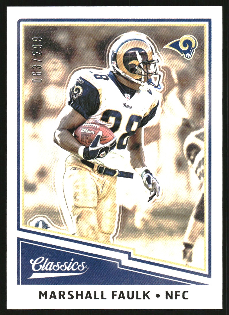 Marshall Faulk 2000 Playoff Momentum #82 - St. Louis Rams