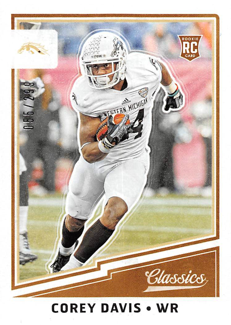 2017 Classics Red Back #221 Corey Davis