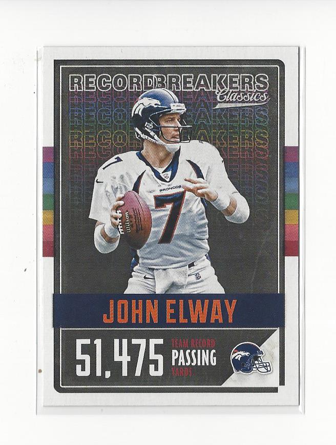 2017 Classics Record Breakers #29 John Elway