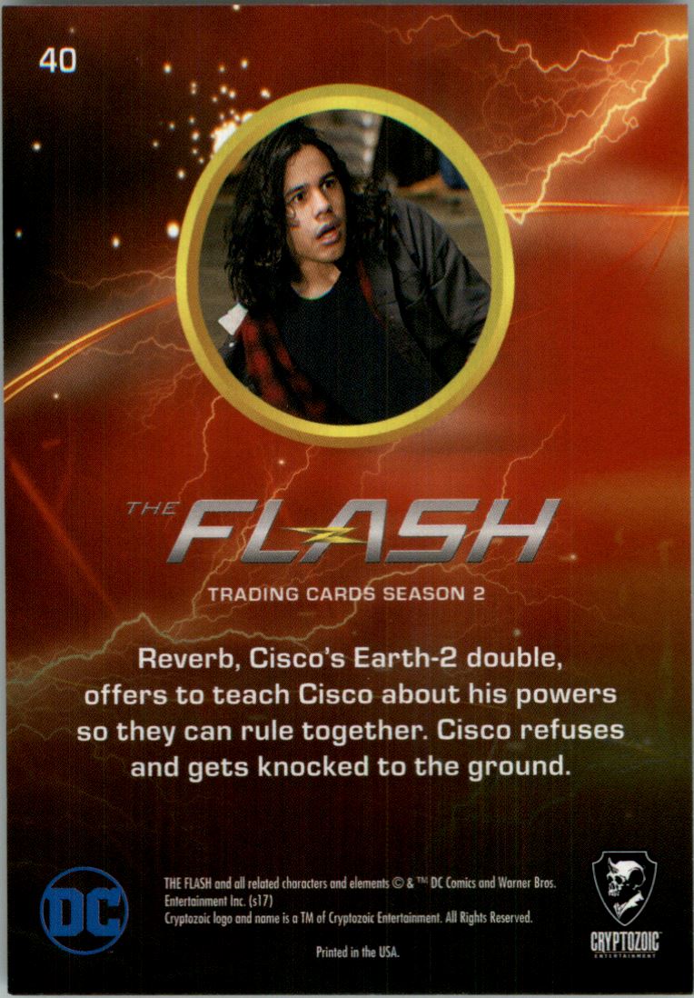 2017 Cryptozoic The Flash Season 2 40 Reverb vs. Vibe NMMT