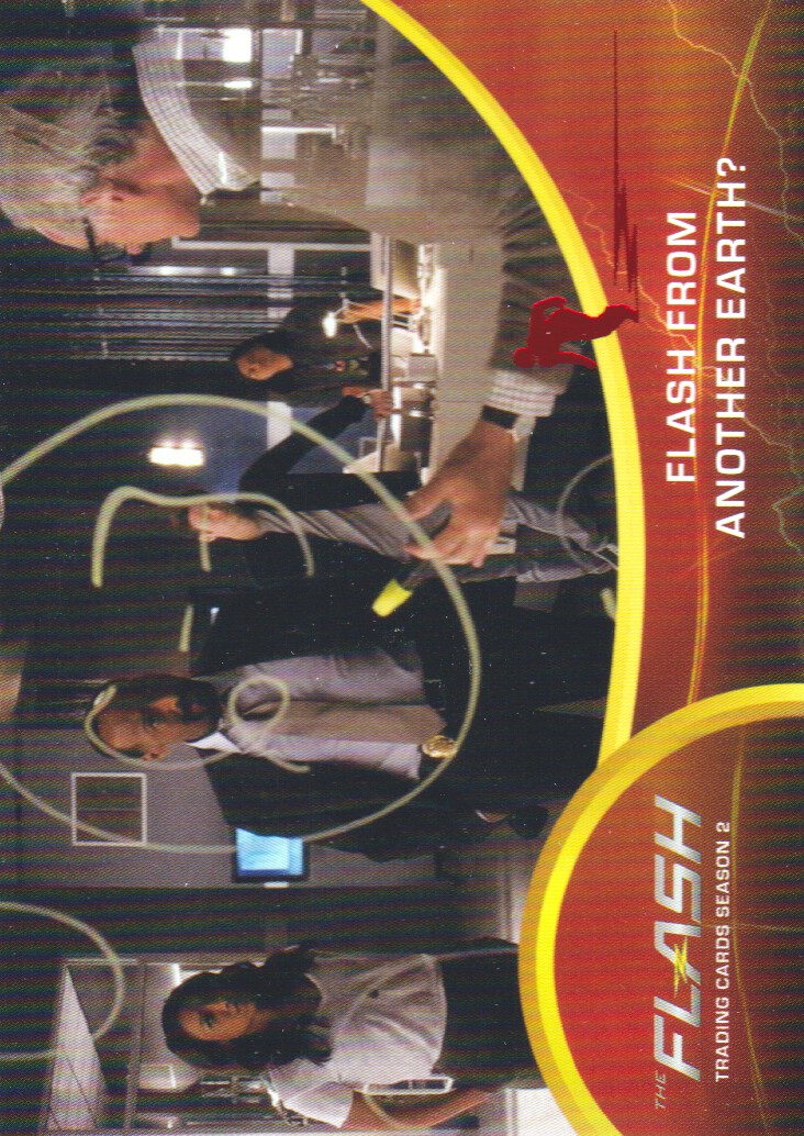 2017 Cryptozoic The Flash Season 2 Scarlet Speedster Deco Foil #5 Flash from Another Earth?