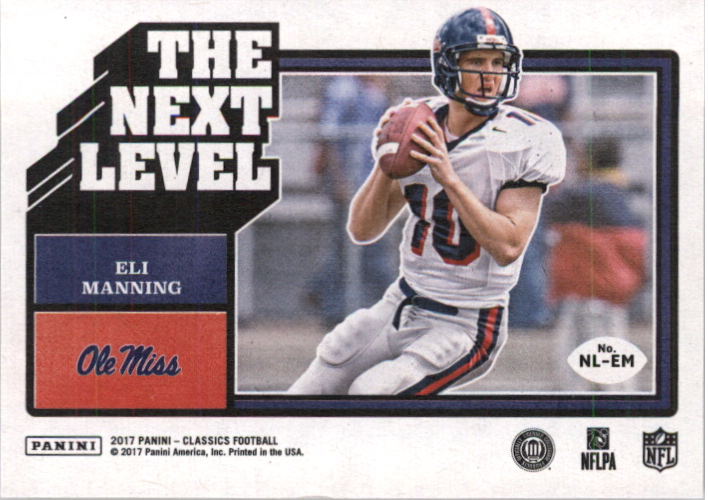 2017 Classics The Next Level Gold #24 Eli Manning back image