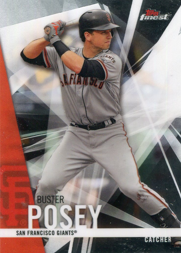 2017 Finest #83 Buster Posey