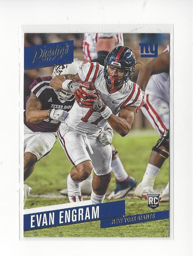 2017 Prestige #218 Evan Engram RC