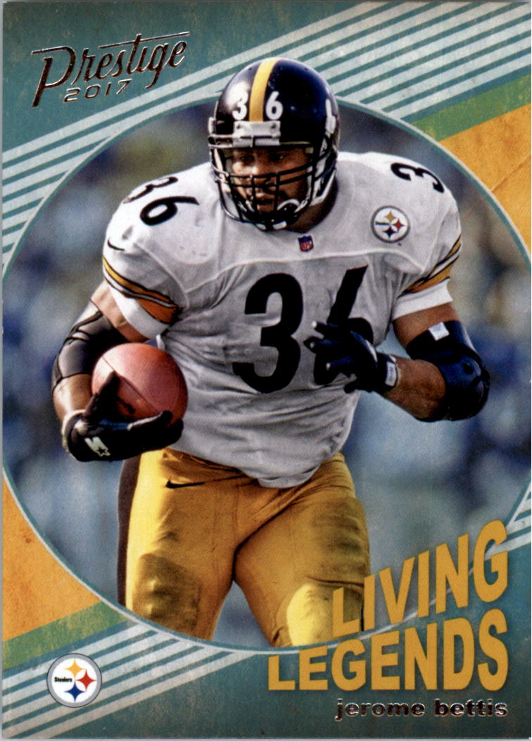 2017 Prestige Living Legends #1 Jerome Bettis - NM-MT