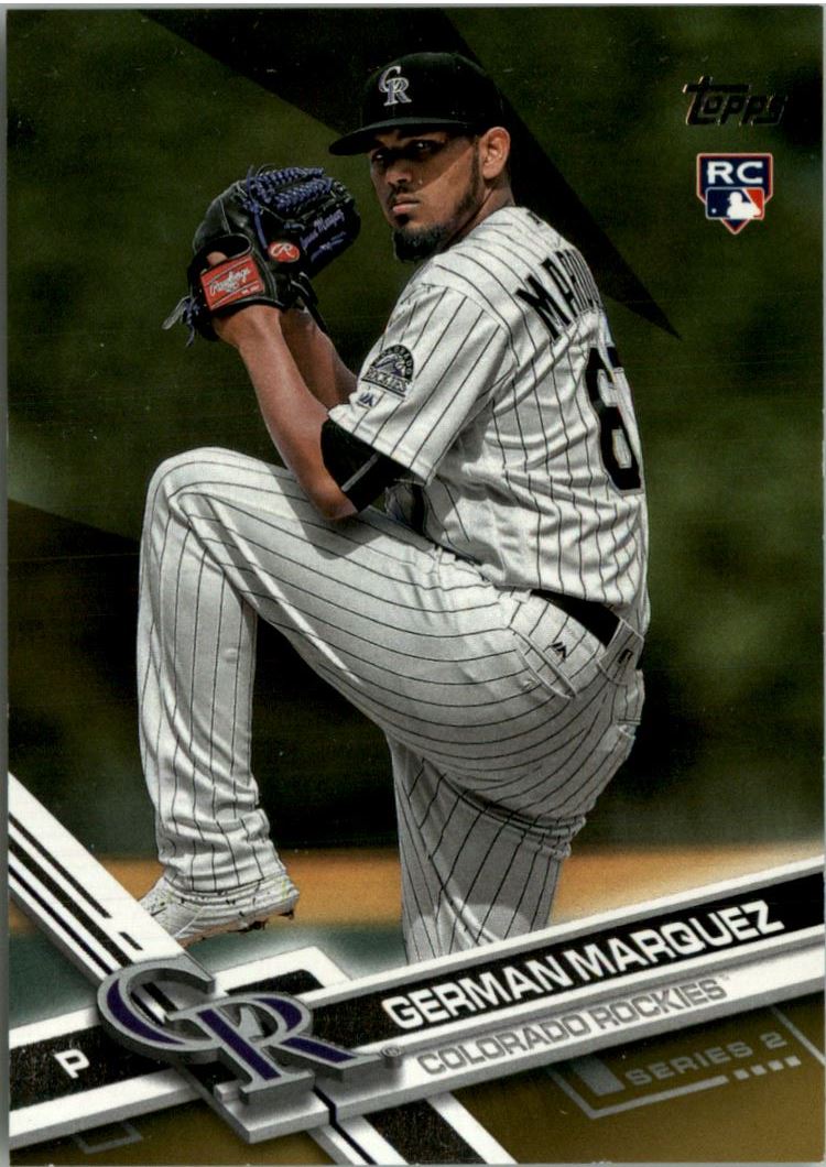 2017 Topps Gold #351 German Marquez