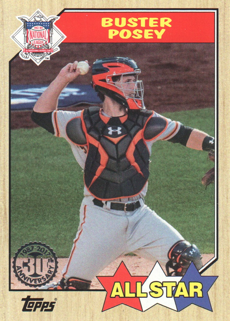 2017 Topps '87 Topps #87119 Buster Posey
