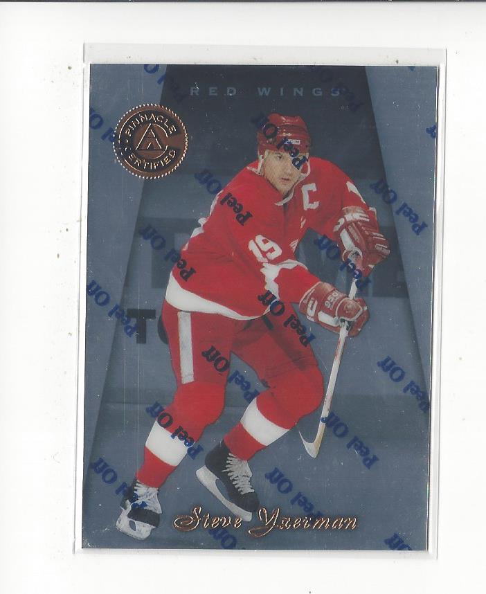 1997-98 Pinnacle Certified #38 Steve Yzerman