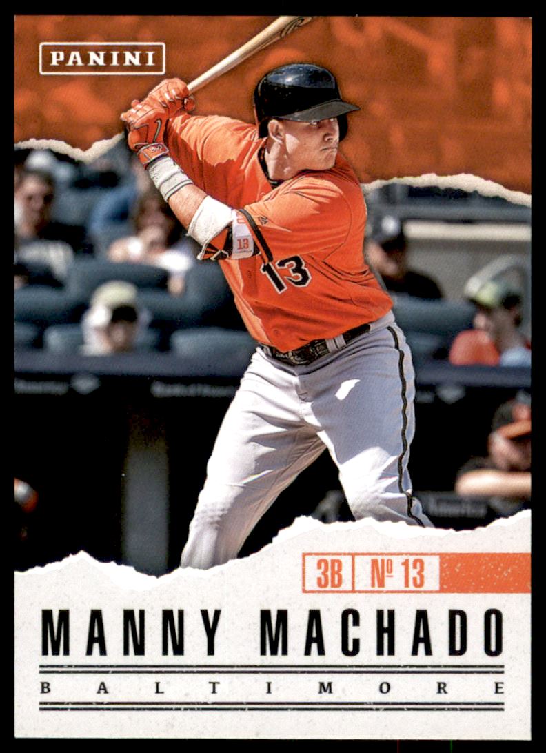 2017 Panini Father's Day #32 Manny Machado BB